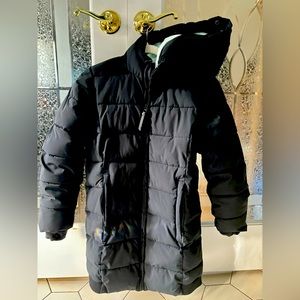 All in motion mid length girls jacket black